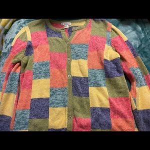 Christopher and Banks colorful patchwork card sm